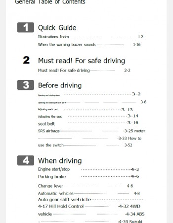 suzuki carry 2018-2019 owners manual in english (jdm)